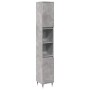 Set muebles de baño 2 piezas madera contrachapada gris hormigón | Foro24|Onlineshop| Casa, Jardín y Más Foro24.es