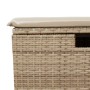 Gartensofagarnitur 7-teilig mit Kissen aus synthetischem Rattan in Beige. | Foro24|Onlineshop| Casa, Jardín y Más Foro24.es