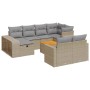 11-piece garden sofa set with beige synthetic rattan cushions by , Garden sets - Ref: Foro24-3326083, Price: 687,24 €, Discou...