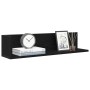 Wall shelves 2 units engineered wood black 75x16.5x16.5 cm | Foro24|Onlineshop| Casa, Jardín y Más Foro24.es