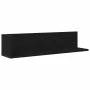 Estantes de pared 2 uds madera ingeniería negro 75x16,5x16,5 cm de , Estantes y estanterías - Ref: Foro24-860032, Precio: 30,...