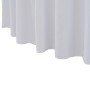 Elastic table covers 2 units with skirt 120x74 cm white by , Covers - Ref: Foro24-133581, Price: 26,91 €, Discount: %