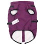 Abrigo para perro con arnés impermeable reflectante 4XL morado de , Ropa para perros - Ref: Foro24-4019643, Precio: 21,71 €, ...