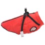 Abrigo para perro con arnés impermeable reflectante 4XL rojo de , Ropa para perros - Ref: Foro24-4019889, Precio: 21,71 €, De...