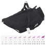 Abrigo para perro con arnés impermeable reflectante 6XL negro de , Ropa para perros - Ref: Foro24-4019648, Precio: 24,44 €, D...