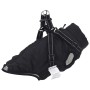 Abrigo para perro con arnés impermeable reflectante 2XL negro de , Ropa para perros - Ref: Foro24-4019911, Precio: 20,70 €, D...