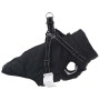 Abrigo para perro con arnés impermeable reflectante 2XL negro de , Ropa para perros - Ref: Foro24-4019911, Precio: 20,70 €, D...