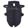 Dog coat with reflective waterproof harness S navy blue by , Clothes for dogs - Ref: Foro24-4019913, Price: 18,60 €, Discount: %