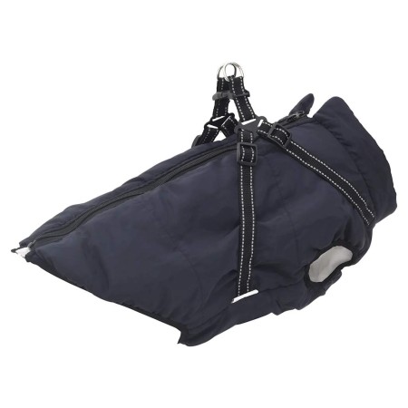 Dog coat with waterproof reflective harness 3XL navy blue | Foro24|Onlineshop| Casa, Jardín y Más Foro24.es