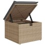 Gartensofagarnitur 7-teilig mit Kissen aus synthetischem Rattan in Beige. | Foro24|Onlineshop| Casa, Jardín y Más Foro24.es