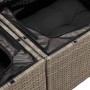 Garden sofa set with 5-piece synthetic rattan gray cushions | Foro24|Onlineshop| Casa, Jardín y Más Foro24.es