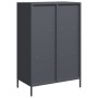 Anthracite gray steel sideboard 68x39x103.5 cm | Foro24|Onlineshop| Casa, Jardín y Más Foro24.es