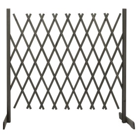 Fenced garden fence made of solid gray fir wood 180x100 cm by vidaXL, fence panels - Ref: Foro24-314829, Price: 34,50 €, Disc...