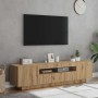 LED TV Möbelleuchten Eiche Artisan 160x35x40 cm | Foro24|Onlineshop| Casa, Jardín y Más Foro24.es