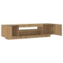 LED TV furniture lights oak artisan 160x35x40 cm | Foro24|Onlineshop| Casa, Jardín y Más Foro24.es