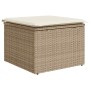 Set sofás de jardín 7 piezas y cojines ratán sintético beige de , Conjuntos de jardín - Ref: Foro24-3326829, Precio: 628,99 €...