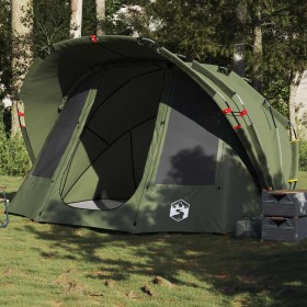 Fishing tent 5 people waterproof olive green by , tents - Ref: Foro24-4009392, Price: 152,69 €, Discount: %