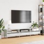 Cold rolled steel TV stand white 202x39x43.5 cm by , TV Furniture - Ref: Foro24-851351, Price: 254,44 €, Discount: %