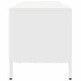 Cold rolled steel TV stand white 202x39x43.5 cm by , TV Furniture - Ref: Foro24-851351, Price: 254,44 €, Discount: %