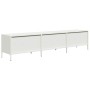 Cold rolled steel TV stand white 202x39x43.5 cm by , TV Furniture - Ref: Foro24-851351, Price: 254,44 €, Discount: %