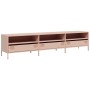 Mueble para TV acero laminado en frío rosa 202x39x43,5 cm | Foro24|Onlineshop| Casa, Jardín y Más Foro24.es