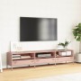 Mueble para TV acero laminado en frío rosa 202x39x43,5 cm | Foro24|Onlineshop| Casa, Jardín y Más Foro24.es