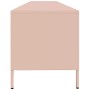 Mueble para TV acero laminado en frío rosa 202x39x43,5 cm | Foro24|Onlineshop| Casa, Jardín y Más Foro24.es