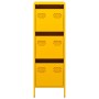 Mustard yellow steel sideboard 39x35x103.5 cm by , Sideboards - Ref: Foro24-851403, Price: 169,36 €, Discount: %