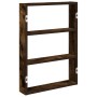 Wall shelf engineered smoked oak 43x9x60 cm | Foro24|Onlineshop| Casa, Jardín y Más Foro24.es