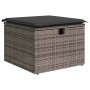 Set mit 7 Gartensofas mit Kissen synthetisches Rattangrau | Foro24|Onlineshop| Casa, Jardín y Más Foro24.es