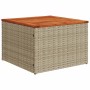 Set aus Gartensofas und Kissen 8-teilig synthetisches Rattan beige | Foro24|Onlineshop| Casa, Jardín y Más Foro24.es