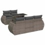 Set de muebles de jardín 6 pzas y cojines ratán sintético gris | Foro24|Onlineshop| Casa, Jardín y Más Foro24.es