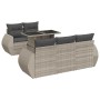 Set de sofás de jardín 6 pzas y cojines ratán sintético gris von , Gartensets - Ref: Foro24-3326573, Preis: 564,63 €, Rabatt: %