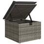 Set of 6 garden furniture and cushions synthetic rattan gray | Foro24|Onlineshop| Casa, Jardín y Más Foro24.es