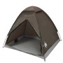 Igloo tent for 2 people waterproof brown | Foro24|Onlineshop| Casa, Jardín y Más Foro24.es