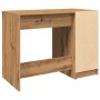 Escritorio de madera de ingeniería roble artisan 100x50x75 cm de , Escritorios - Ref: Foro24-856996, Precio: 103,08 €, Descue...