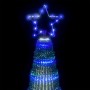 Árbol de Navidad cono de luz 475 LEDs azul 247 cm by , Christmas trees - Ref: Foro24-4016398, Price: 82,46 €, Discount: %