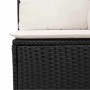 Set mit 11 Stück Gartensofas und Kissen synthetisches Rattan schwarz | Foro24|Onlineshop| Casa, Jardín y Más Foro24.es