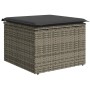 Set Gartensofas mit Kissen 9 Stück synthetisches Rattangrau | Foro24|Onlineshop| Casa, Jardín y Más Foro24.es