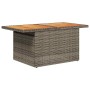 Set of 6 garden furniture and cushions synthetic rattan gray | Foro24|Onlineshop| Casa, Jardín y Más Foro24.es