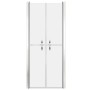 Puerta de ducha ESG esmerilado 86x190 cm de vidaXL, Puertas de ducha - Ref: Foro24-148795, Precio: 207,09 €, Descuento: %