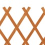 Solid wood trellis garden fence orange spruce 120x90 cm by vidaXL, fence panels - Ref: Foro24-314824, Price: 26,99 €, Discoun...