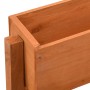 Folding orange fir wood garden planter 60x14x75 cm by vidaXL, Pots and planters - Ref: Foro24-314840, Price: 47,99 €, Discoun...