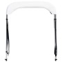 Toldo Bimini de 2 arcos blanco 180x130x110 cm de vidaXL, Cubiertas para almacenamiento de barcas - Ref: Foro24-93124, Precio:...