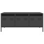 Mesa de centro acero laminado en frío negro 101,5x50x43,5 cm de , Mesas de centro - Ref: Foro24-851268, Precio: 210,29 €, Des...