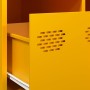 Mesa de centro acero laminado en frío amarillo 101,5x50x43,5 cm de , Mesas de centro - Ref: Foro24-851277, Precio: 182,54 €, ...