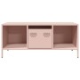 Mesa de centro acero laminado en frío rosa 101,5x50x43,5 cm | Foro24|Onlineshop| Casa, Jardín y Más Foro24.es