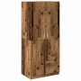 Armario de madera de ingeniería madera envejecida 80x52x180 cm de , Armarios roperos - Ref: Foro24-855886, Precio: 221,83 €, ...