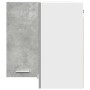 Armario colgante esquina contrachapada gris hormigón 57x57x60cm de , Armarios de cocina - Ref: Foro24-856121, Precio: 82,86 €...