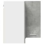 Armario colgante esquina contrachapada gris hormigón 57x57x60cm de , Armarios de cocina - Ref: Foro24-856121, Precio: 82,86 €...